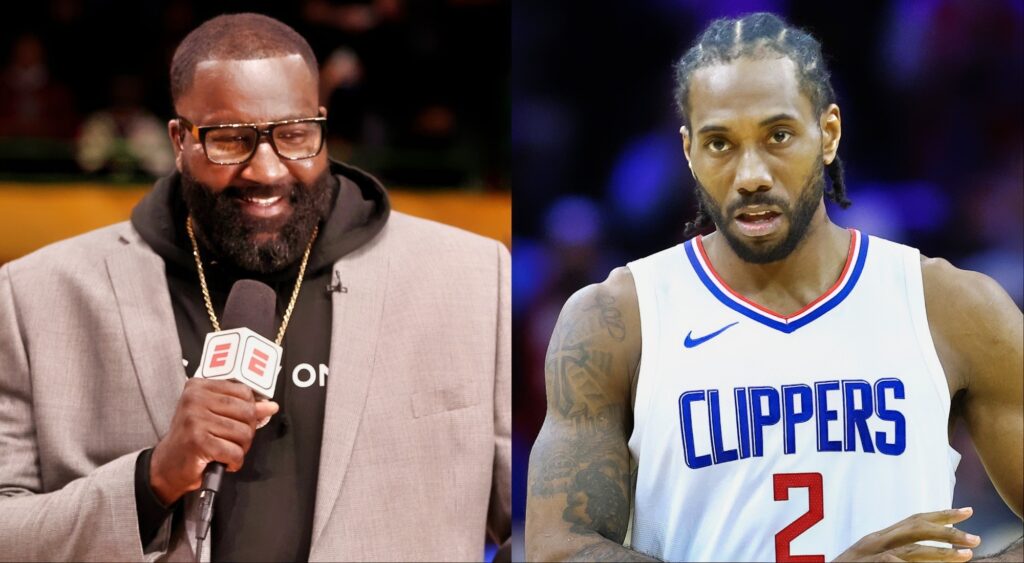 Kendrick Perkins suggests Kawhi Leonard think about retirement