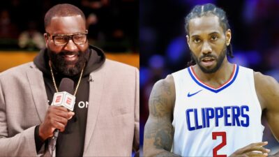 Kendrick Perkins suggests Kawhi Leonard think about retirement