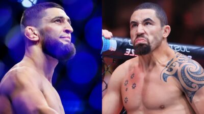 Robert Whittaker Extremely Cautious Of Khamzat Chimaev