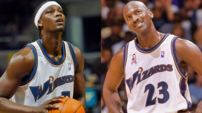 Gilbert Arenas recently shared a wild story about Michael Jordan calling Kwame Brown a "hoe."