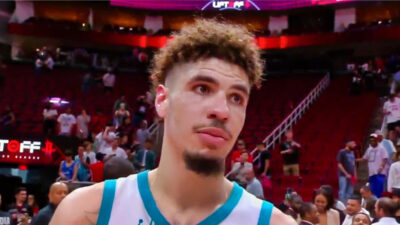 LaMelo Ball Couldn't Resist Himself From Dropping F-Bomb While Talking About Kemba Walker During Post-Game Interview