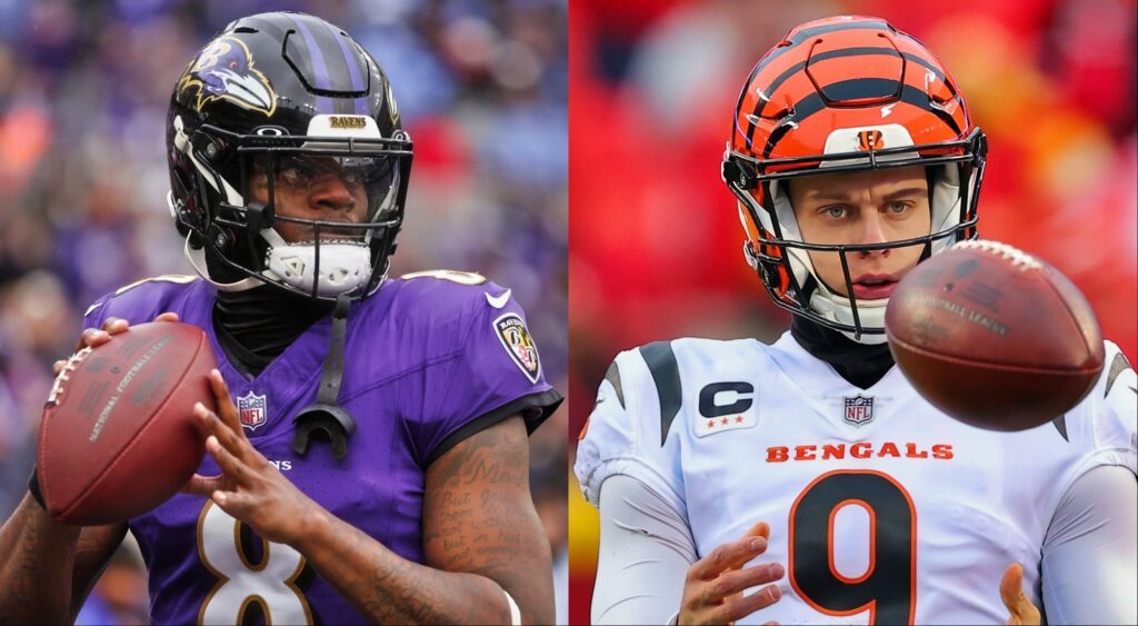 Lamar Jackson and Joe Burrow are key players for their sides in the upcoming Ravens vs. Bengals game.