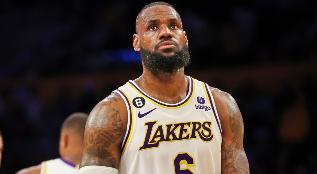 LeBron James was heavily disappointed with the early minutes restrictions during the last NBA season