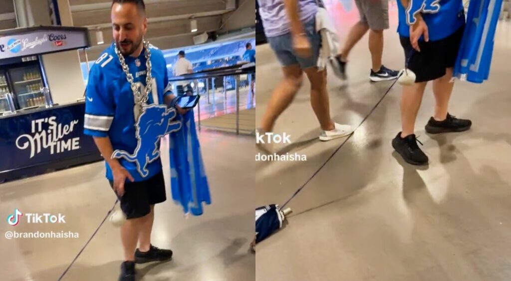 Lions fan trolling Dak Prescott