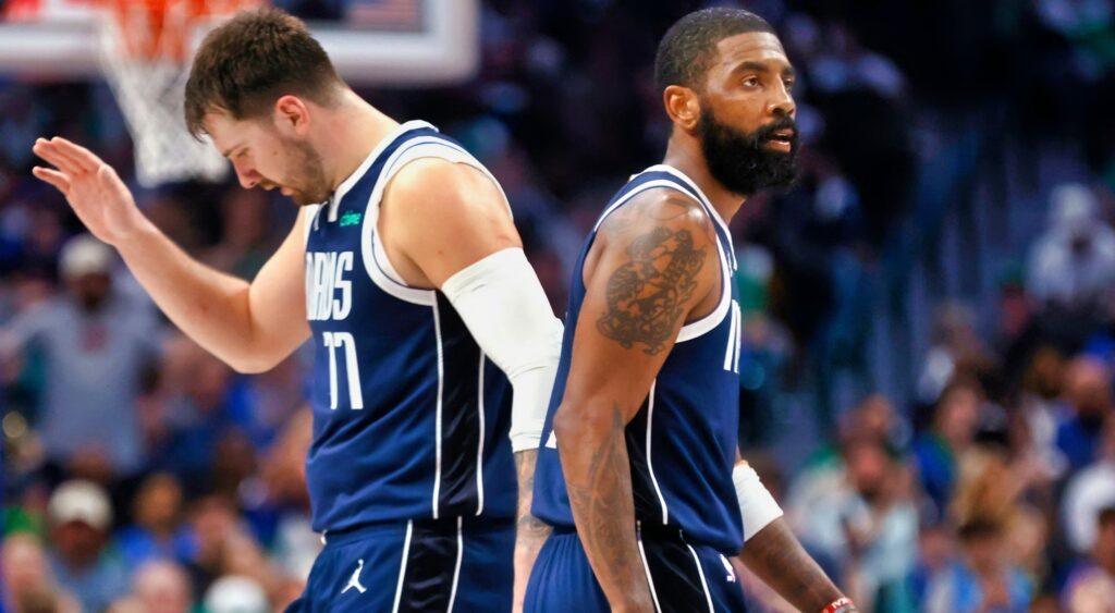 Chandler Parsons claims Luka Doncic and Kyrie Irving is the best back-court duo