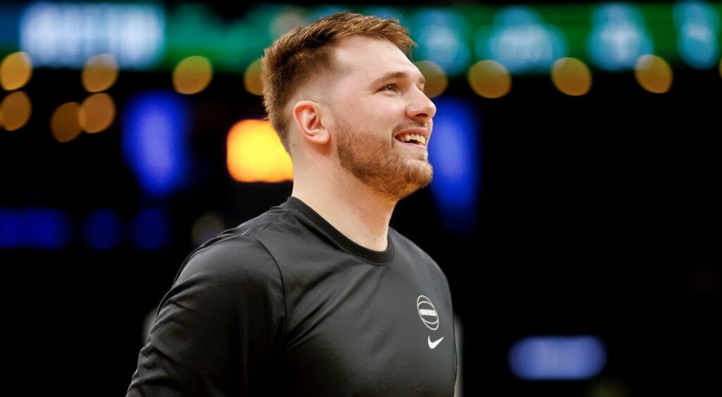 Luka Doncic shares number of amount he owes to Derrick Lively for winning bet