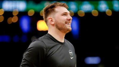 Luka Doncic shares number of amount he owes to Derrick Lively for winning bet