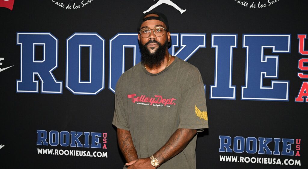 Marcus Jordan in a Fashion Show