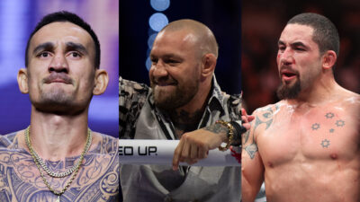 Conor McGregor Wagers $500,000 on Max Holloway and Robert Whittaker