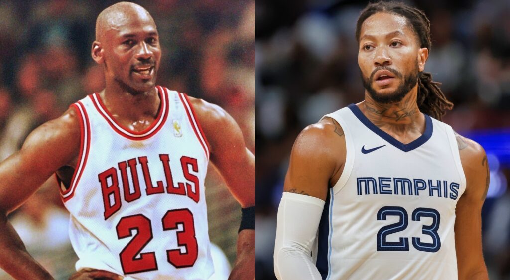 Derrick Rose stated that Michael Jordan wouldn't have been considered the GOAT if he hadn't played for the Chicago Bulls