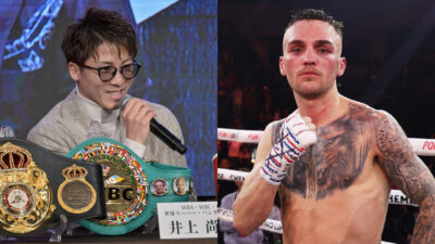 Naoya Inoue and Sam Goodman