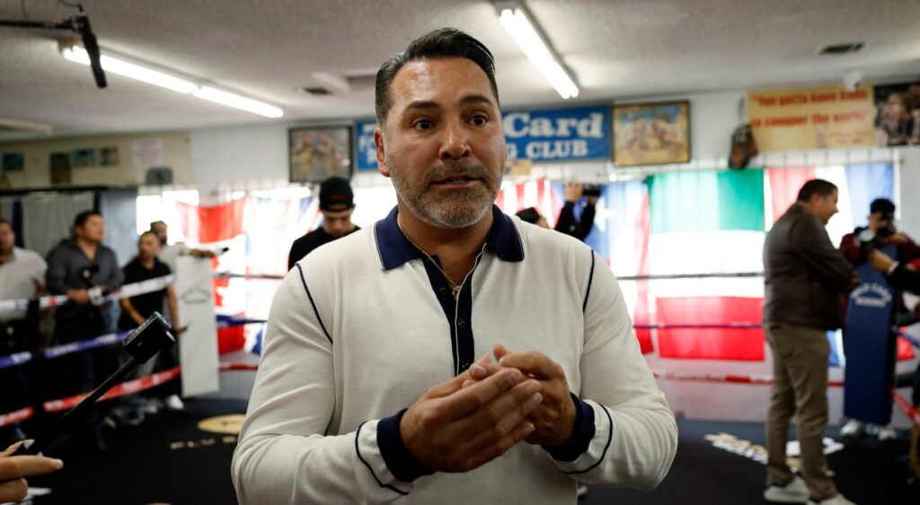 Oscar De La Hoya Strikes Back At The Haney Family