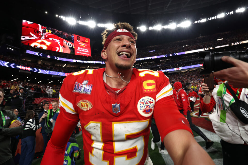 Super Bowl victories of Patrick Mahomes with the Chiefs