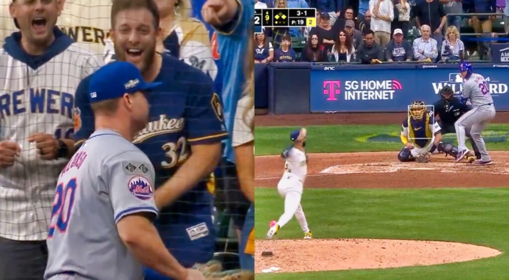 Brewers fans laughing at Pete Alonso