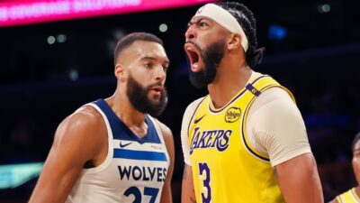 Anthony Davis criticized Rudy Gobert after the Lakers' season opener