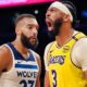 Anthony Davis criticized Rudy Gobert after the Lakers' season opener