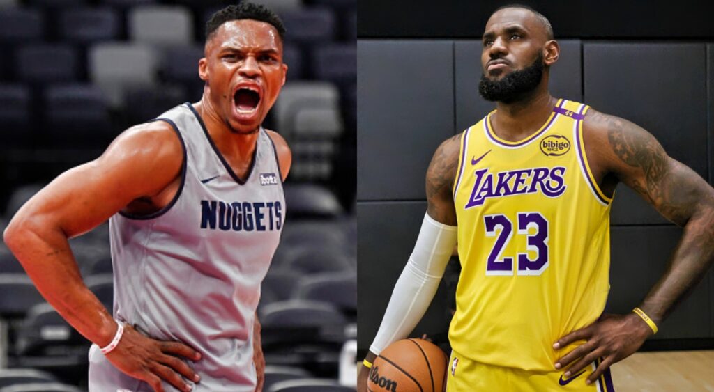 Los Angeles Lakers star LeBron James addresses Russell Westbrook's 'scapegoat' accusations with a bold response.