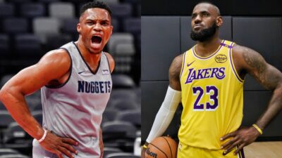 Los Angeles Lakers star LeBron James addresses Russell Westbrook's 'scapegoat' accusations with a bold response.