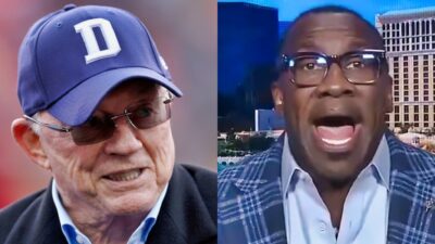 Shannon Sharpe on ESPN and Jerry Jones in Cowboy shat