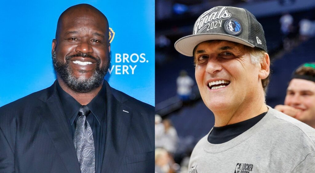 Mark Cuban discussed the potential for a partnership with Shaquille O'Neal and LeBron James to buy an NBA team