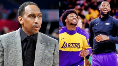 Stephen A. Smith defended LeBron James and Bronny