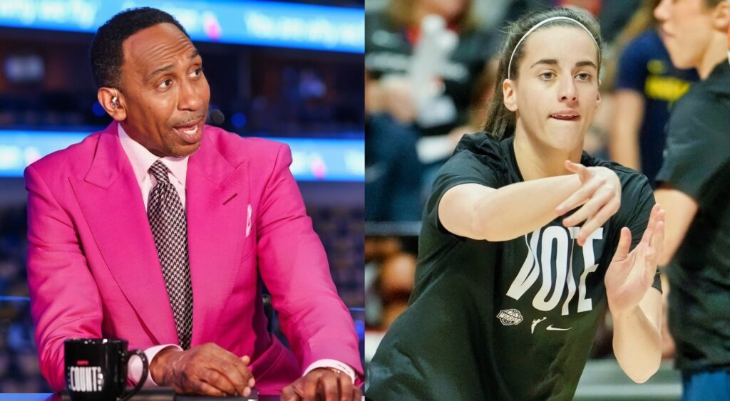 Stephen A. Smith Gets Real On Viewership Drop After Caitlin Clark's Exit