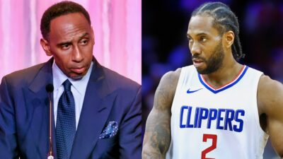 Stephen A. Smith after he labeled Kawhi Leonard as the worst superstar in the history of any sport