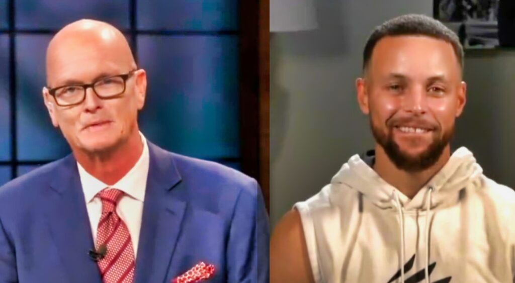 Scott Van Pelt mocks Stephen Curry