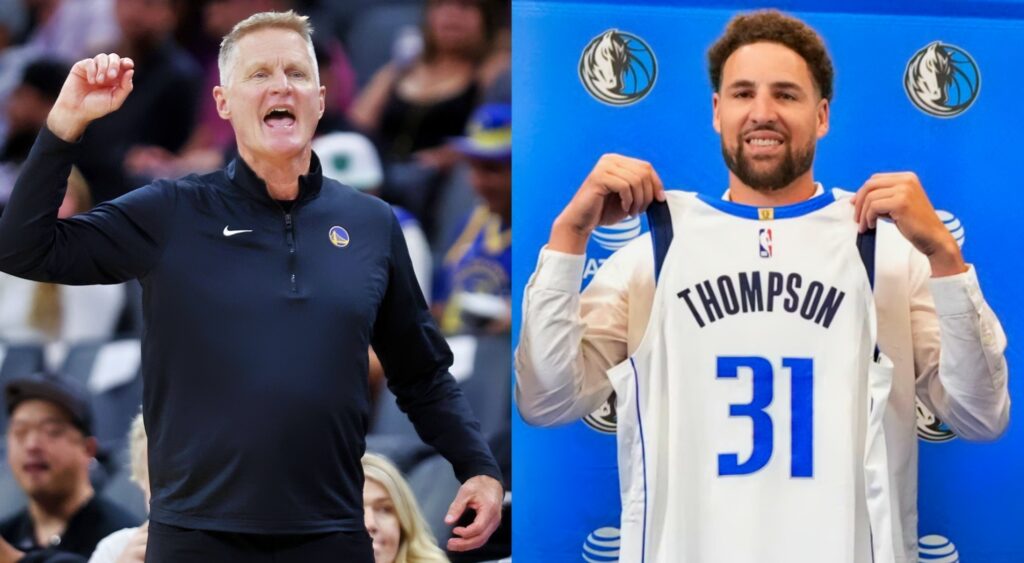 Steve Kerr Reveals The Warriors Improved Despite Klay Thompson's Exit