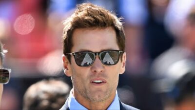 Tom Brady's potential transition from broadcasting to part ownership with the Las Vegas Raiders