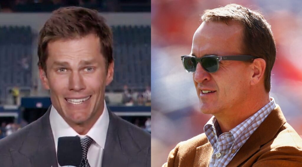 Tom Brady and Peyton Manning