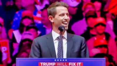 Tony Hinchcliffe at Trump rally