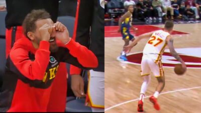 Trae Young shares hilarious reaction on Vit Krejci's one-handed pass