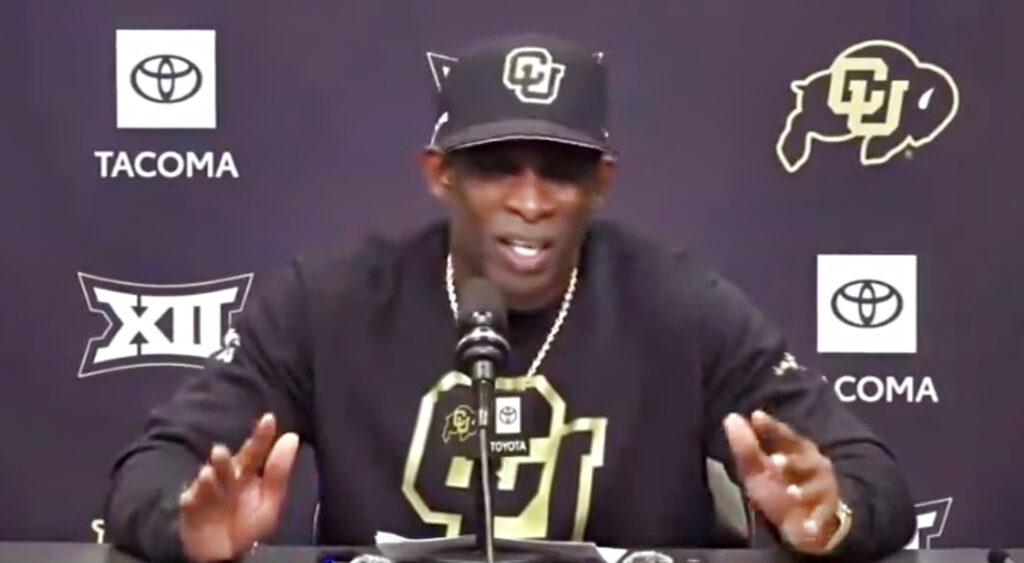 VIDEO: Deion Sanders Had No Problem Ripping Into His Own Son In Front Of Everyone