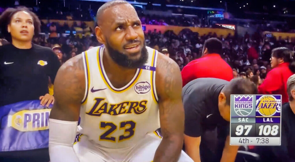 LeBron James blasted Rui Hachimura during Lakers third game