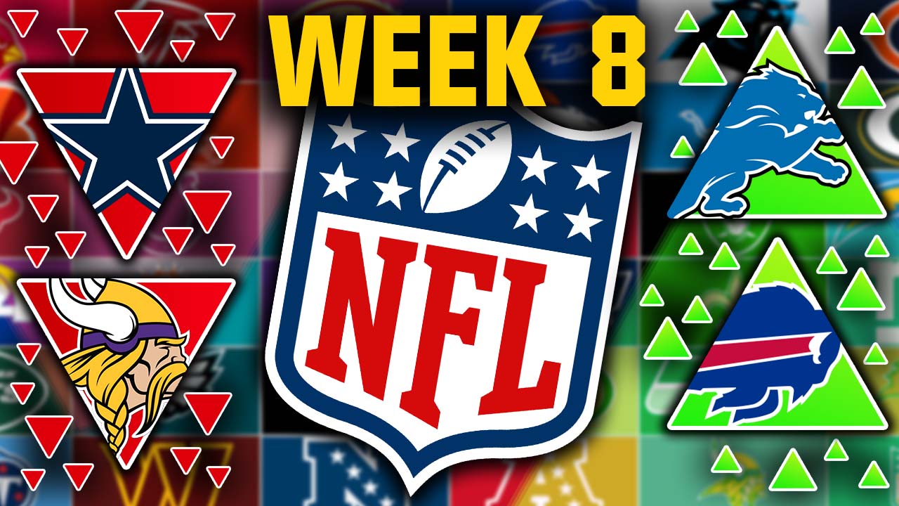 Ranking All 32 NFL Teams After Week 8 Games