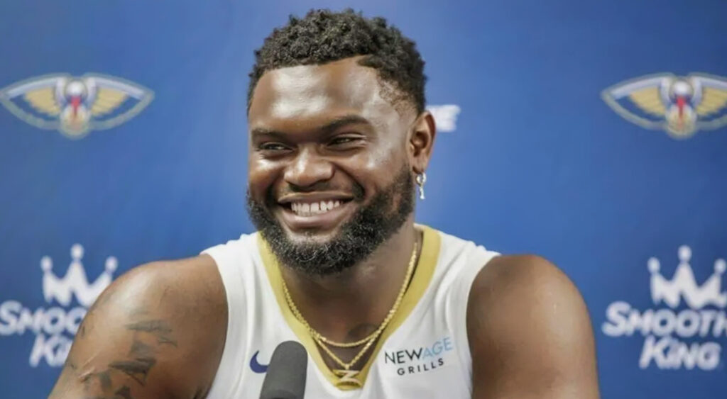 Zion Williamson Exits Interview On Kendrick Lamar Question