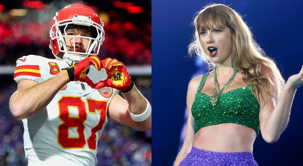 Travis Kelce and Taylor Swift