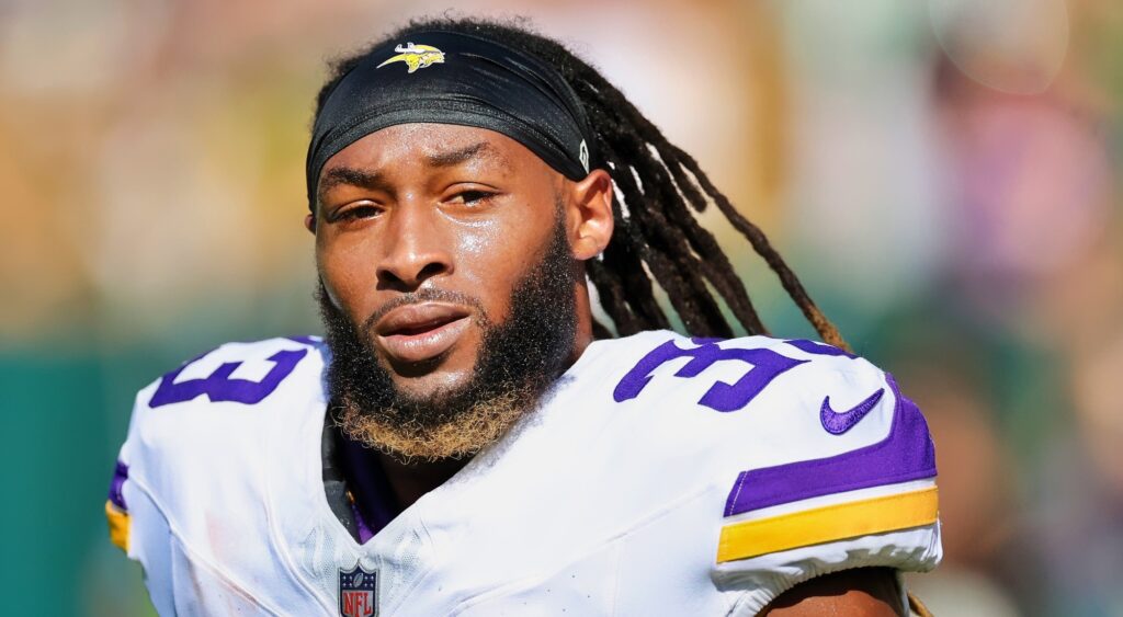 Aaron Jones  of the Minnesota Vikings