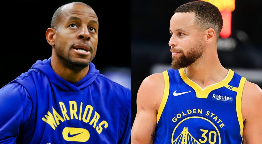 Andre Iguodala voiced disbelief over winning the 2015 NBA Finals MVP over teammate Stephen Curry