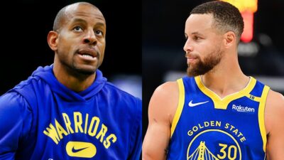 Andre Iguodala voiced disbelief over winning the 2015 NBA Finals MVP over teammate Stephen Curry