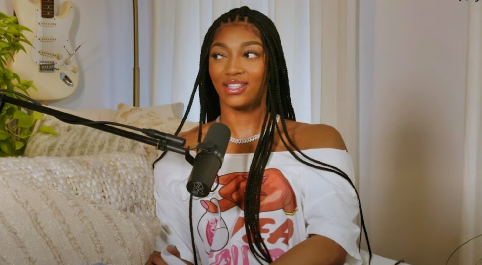 VIDEO: Angel Reese Brutally Rejected Podcast Guest While Telling Him "I  Don't Do Short Kings"