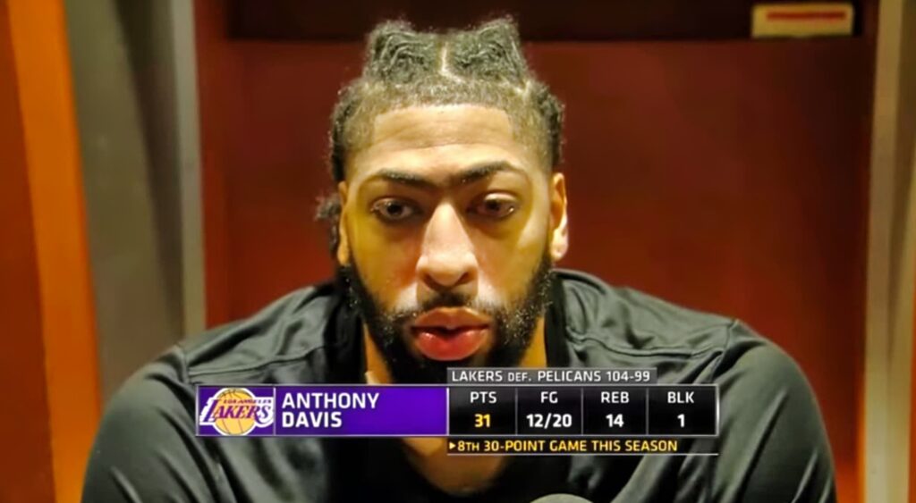 Anthony Davis Reveals Why Los Angeles Lakers Teammate Gets "Frustrated And Upset" 