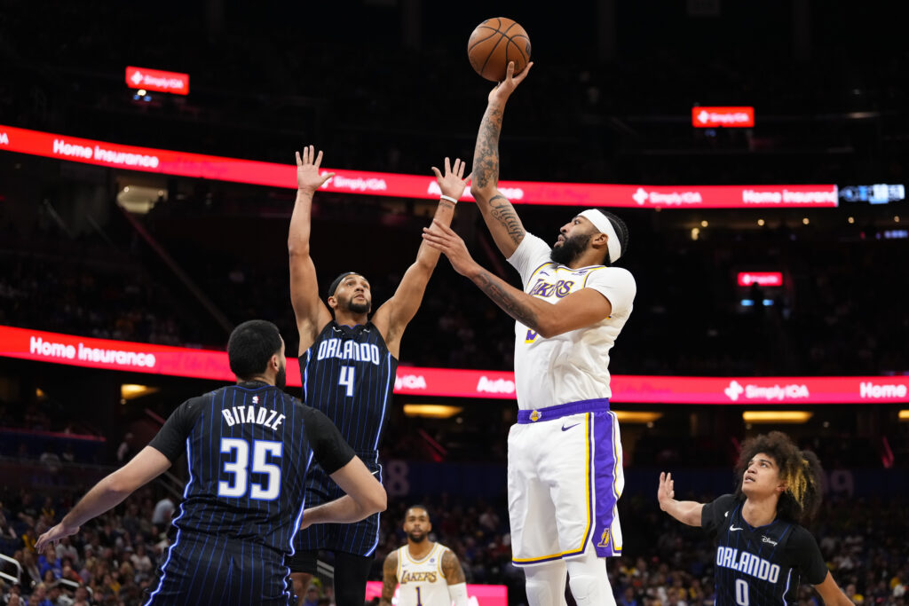 Viewing options for the Los Angeles Lakers vs. Orlando Magic game