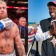 Antonio Brown at Trump rally and Jake Paul in boxing ring