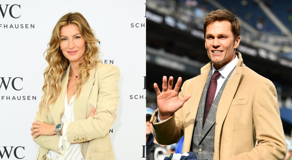 Gisele BUndchen and Tom Brady