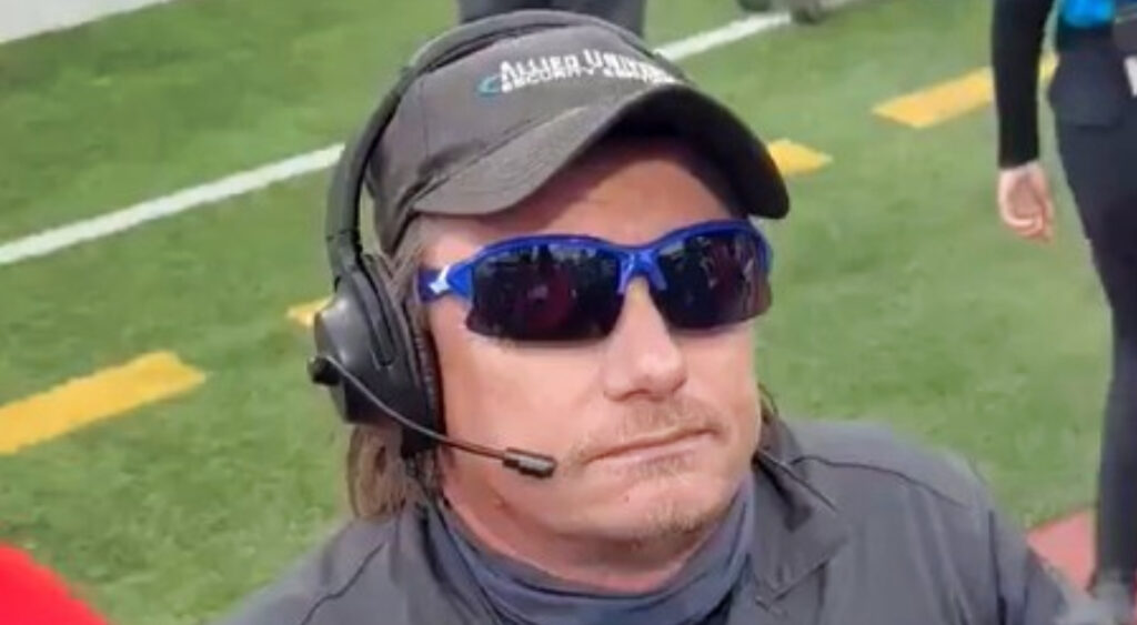 Buffalo Bills security wearing sunglasses