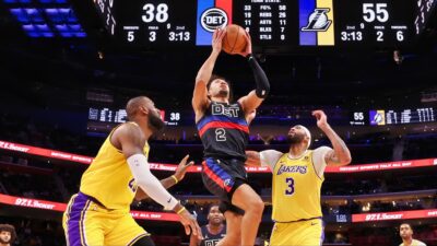 Viewing details for the Los Angeles Lakers vs. Detroit Pistons game