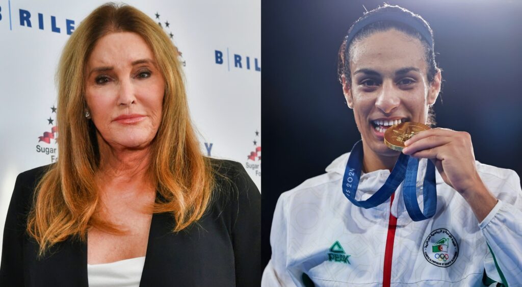 Caitlyn Jenner and Imane Khelif