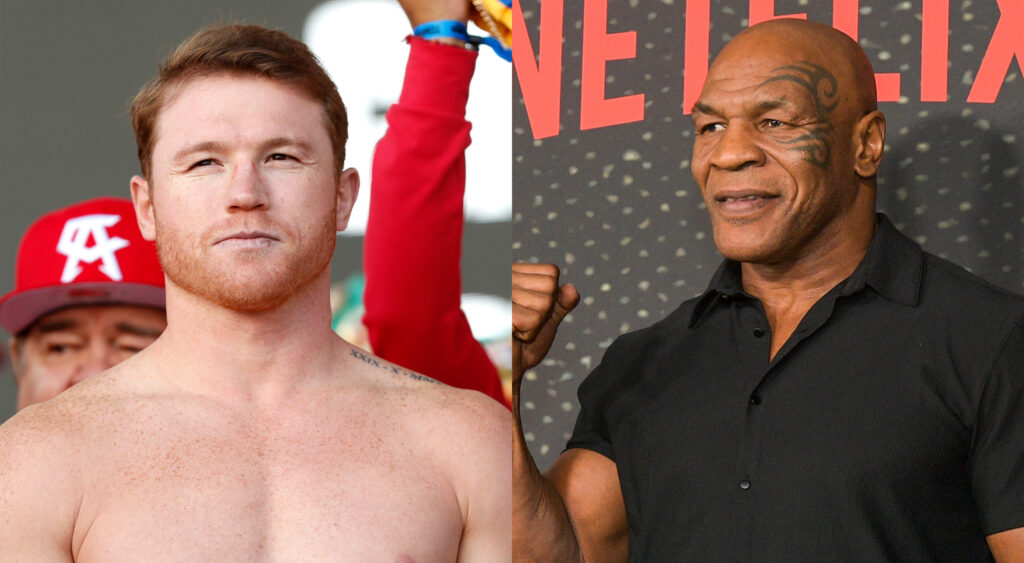 Mike Tyson leaves Canelo Alvarez of his top 5 boxers list